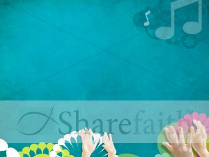 Hands of Worship Background