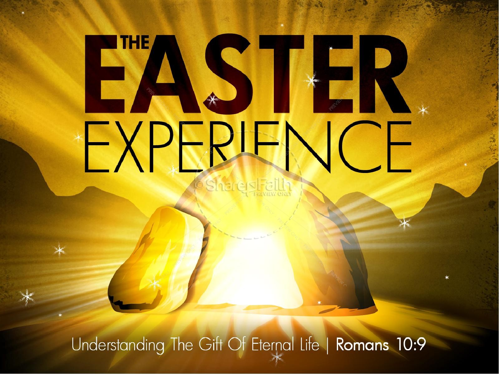 Easter Experience PowerPoint Easter Sunday Resurrection PowerPoints