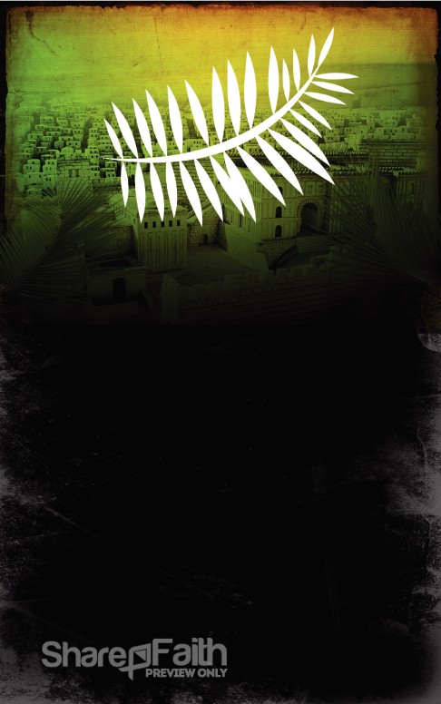 Palm Sunday Bulletin