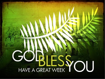 Palm Sunday PowerPoint Design