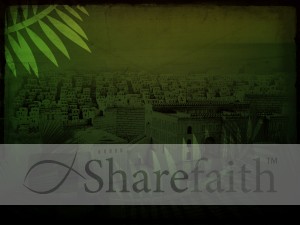 Jerusalem Palm Sunday Worship Background