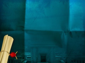 Blue Parchment Worship Background