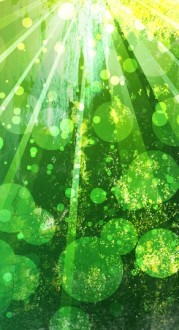 Green Bubbles Website Sidebar