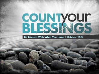 Count Your Blessings PowerPoint