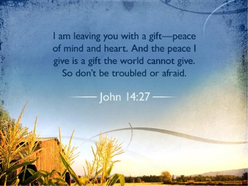 Peace of the Lord PowerPoint