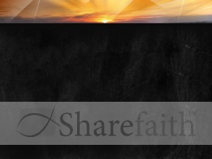 Sunset Worship Background