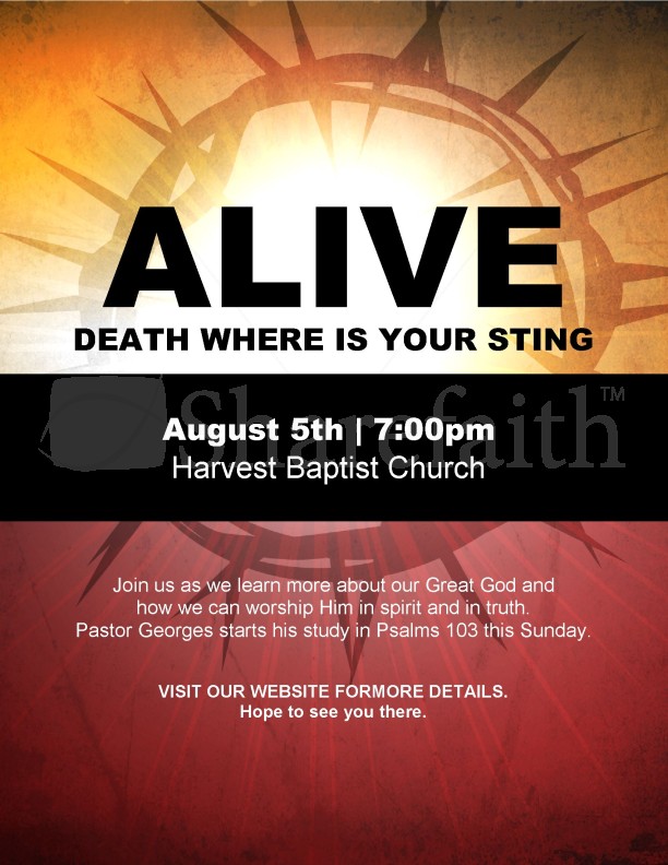Alive Flyer Template | Flyer Templates