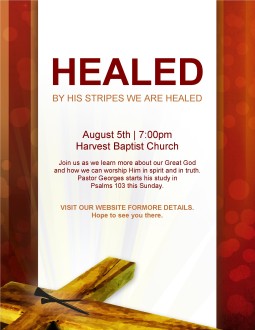Healed Flyer 