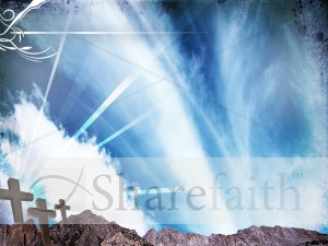 Sky and Cross Background