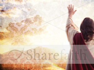 Jesus Worship Background Template