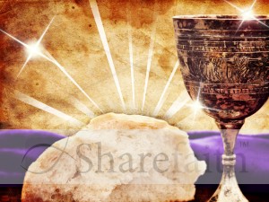 Communion Worship Background Template