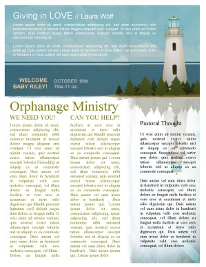 Lighthouse Newsletter Template