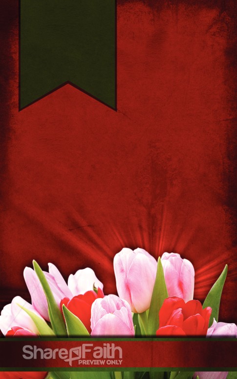 Happy Mother's Day Floral Bulletin