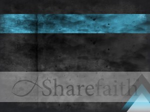 Blue and Gray Worship Background