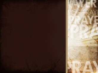 Power of Prayer Worship Background