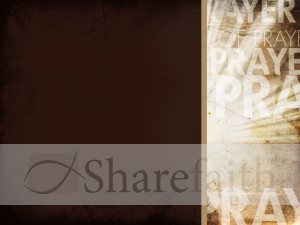 Power of Prayer Worship Background