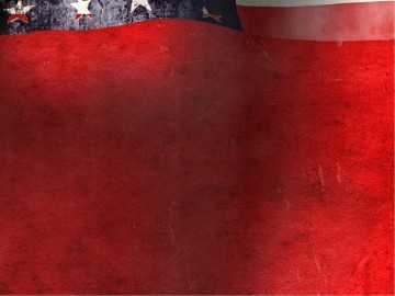 Memorial Day Flag PowerPoint