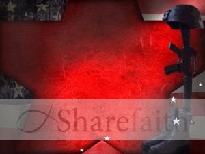 Memorial Day Worship Background Template