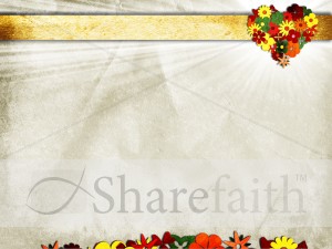Heart Flower Worship Background