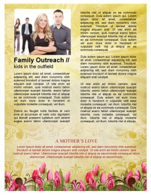 Mom's Day Newsletter
