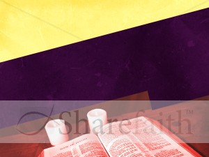 Bible and Candle Background