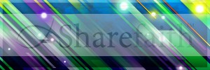 Colorful Stripes Website Sidebar
