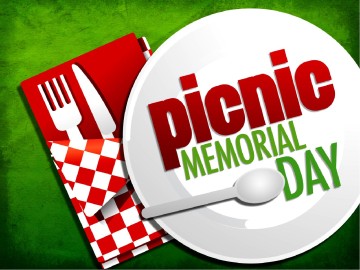 Church Picnic PowerPoint Template