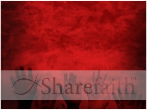Hand Raised Worship Background
