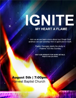 Ignite Church Flyer
