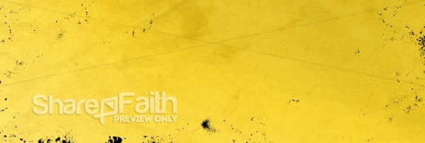 Yellow Website Banner