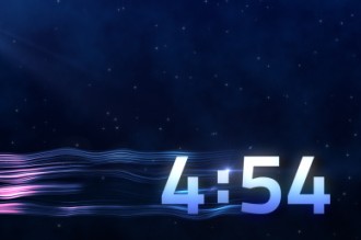 Five Minute Blue Countdown Timer