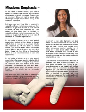 Father's Day Newsletter Template
