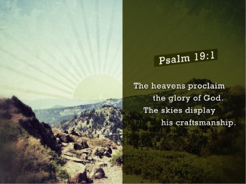 Creation Testifies PowerPoint Sermon