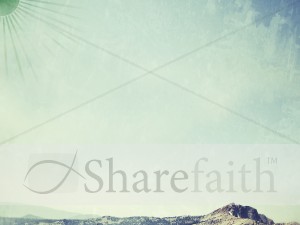 Mountaintop Worship Background 