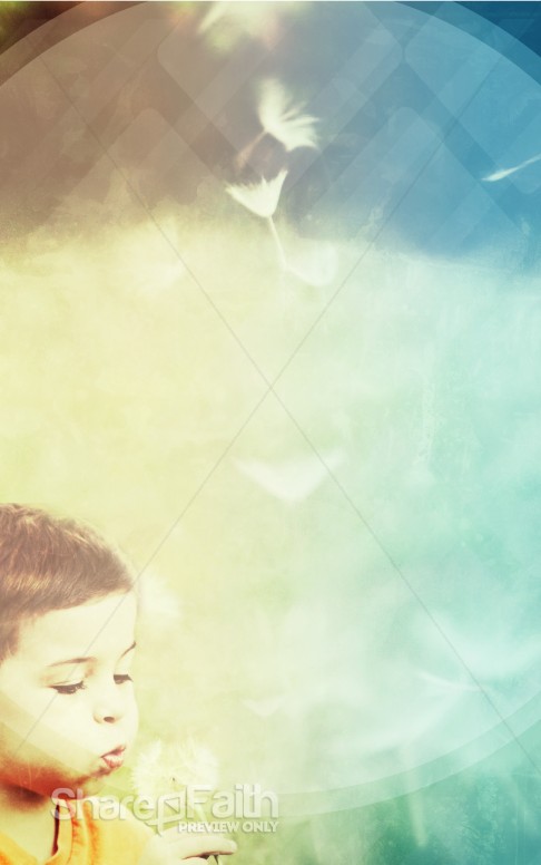 Child Church Bulletin Cover