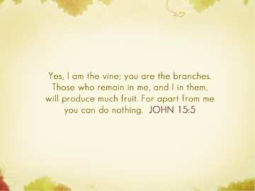 The Vine PowerPoint Sermon