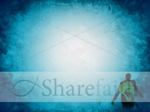 Blue Light Worship Background