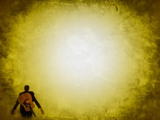 Yellow Light Worship Background