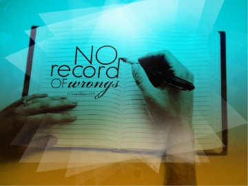 No Record of Wrongs PowerPoint