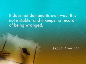 No Record of Wrongs PowerPoint