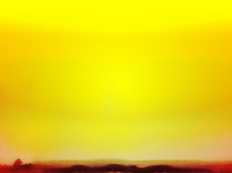 Yellow Sunset Worship Background