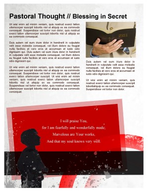 Facing the Giants Church Newsletter
