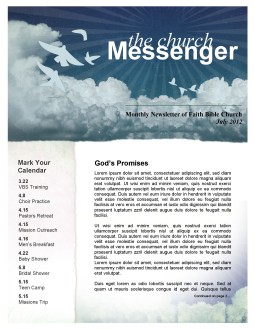 Promises of God Church Newsletter