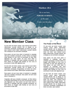 Promises of God Church Newsletter