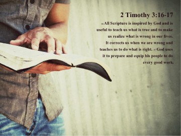 Stay in God's Word PowerPoint Sermon