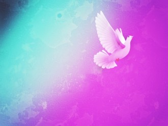 Holy Spirit Worship Background Template