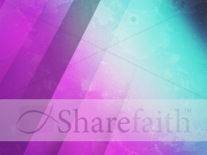 Purple and Blue Worship Background