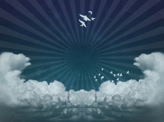 Clouds Nature Worship Background