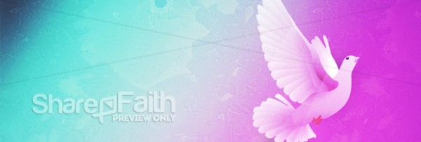 Holy Spirit Dove Website Banner