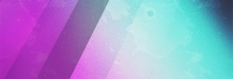 Pink and Blue Website Banner